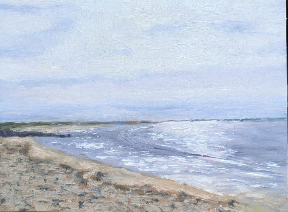 Rick Salzman "Dawn at Second Beach" - SOLD