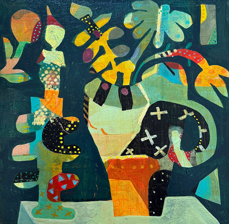 Tracy Stilwell "Petals and Pitchers #6"