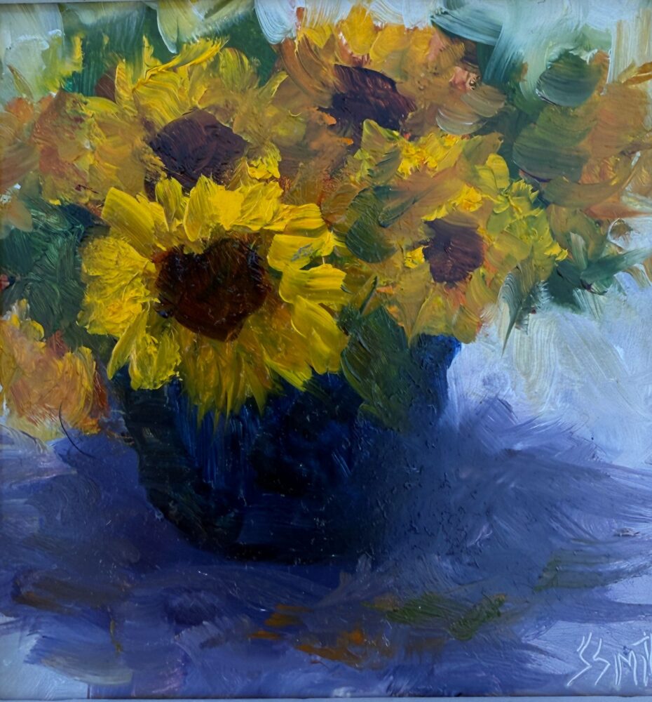 Sharon Smith "Sunflowers Top Lit"