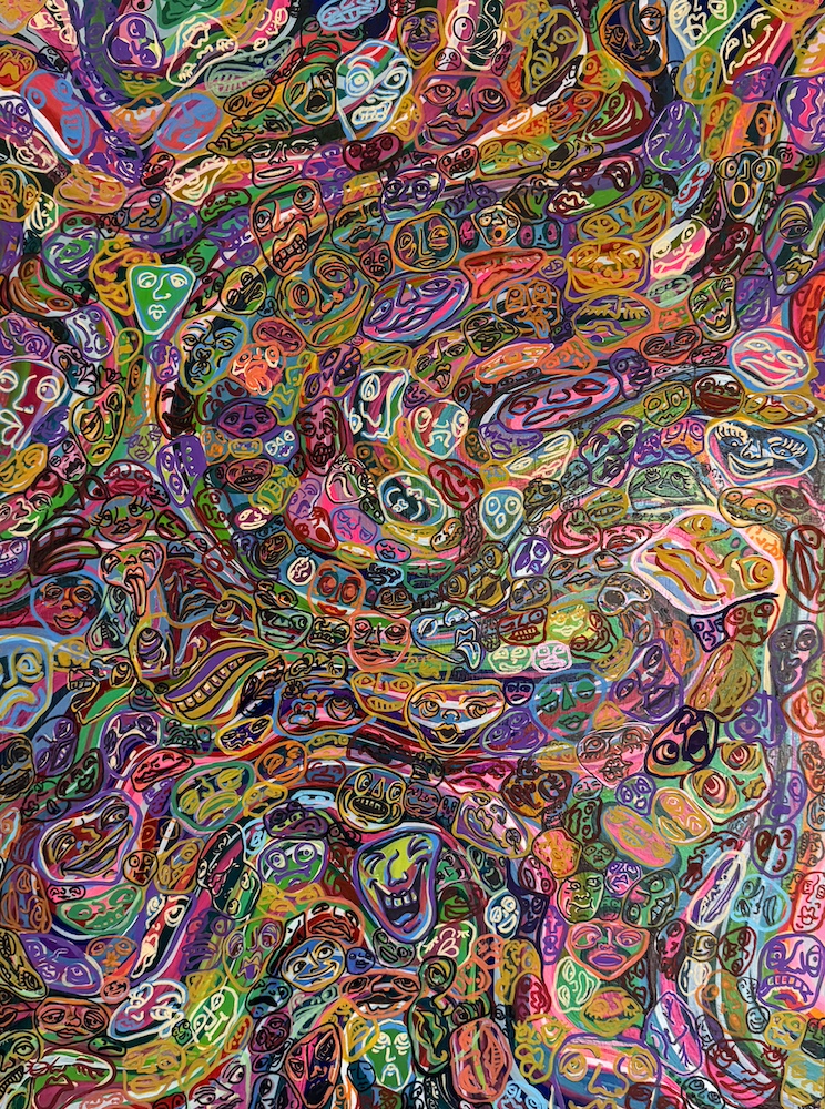 Kate Tsamourtzis "It Comes and Goes in Waves II"