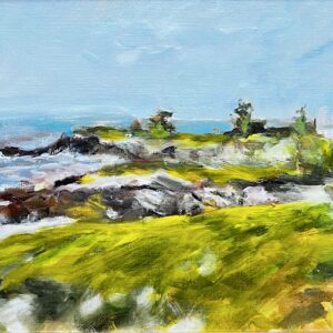 Patricia Varon  "Raging Atlantic from Newport"