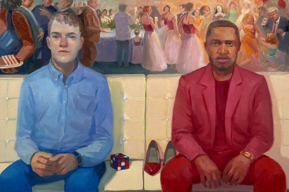 Christine Wendel-Farrugia "Stuck in Red and Blue Politics"
