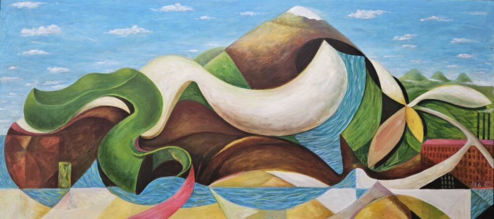 Mark Wholey "Snow on Monte Acuto"