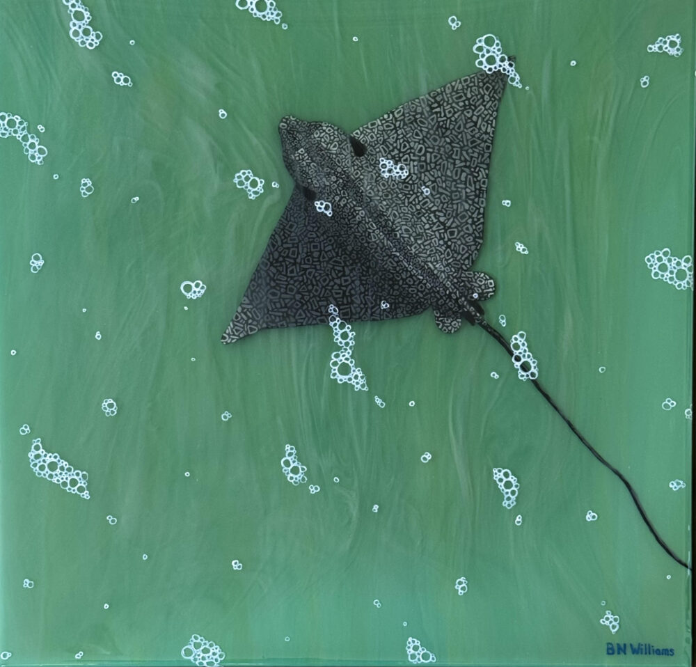 "Spotted Eagle Ray" First Place Winner!