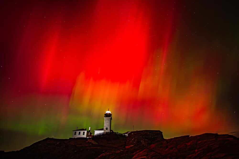 David Zapatka "Beavertail Aurora, Jamestown, Rhode Island"