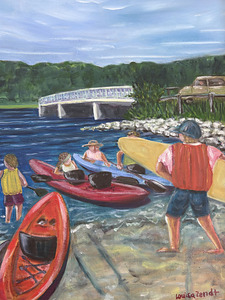 Louisa Zendt "Narrow River Kayaks"