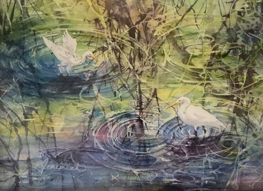 Lori Jeremiah  "Dancing in the Marsh"