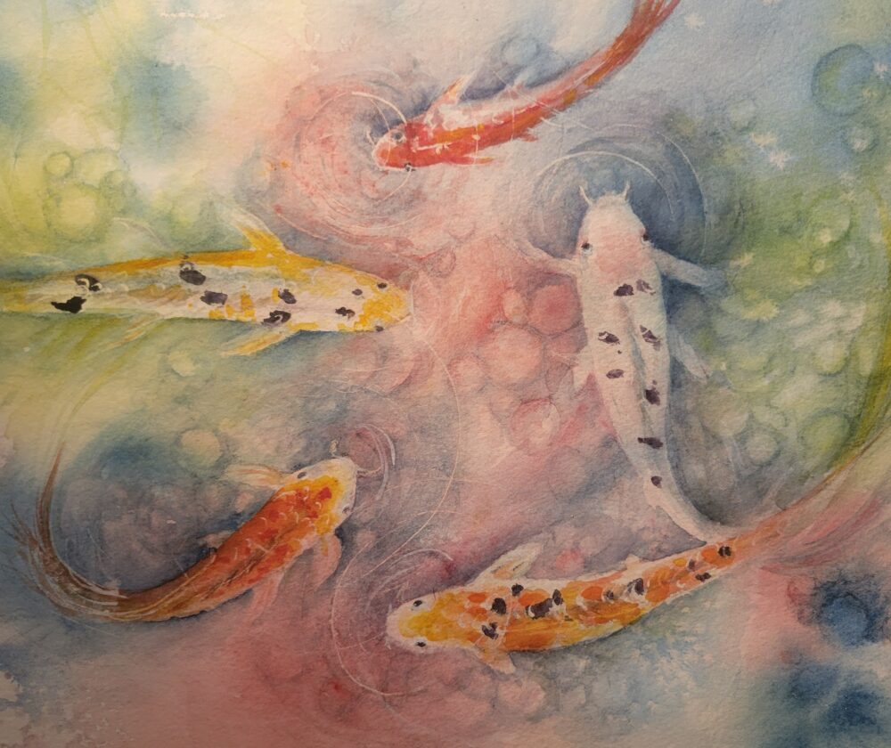 Lori Jeremiah "Five Koi"